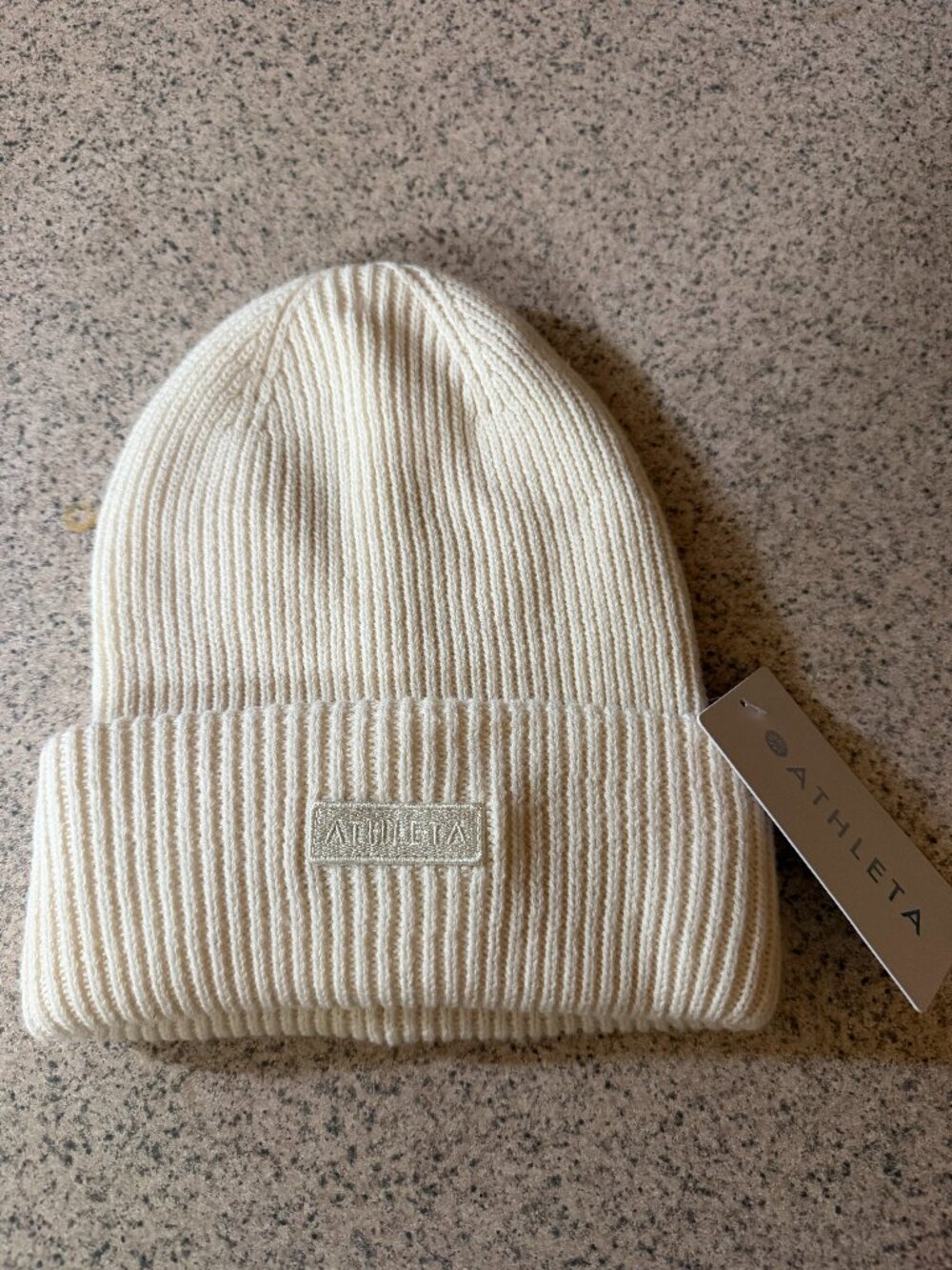 NWT! Athleta Upslope Ivory Beanie